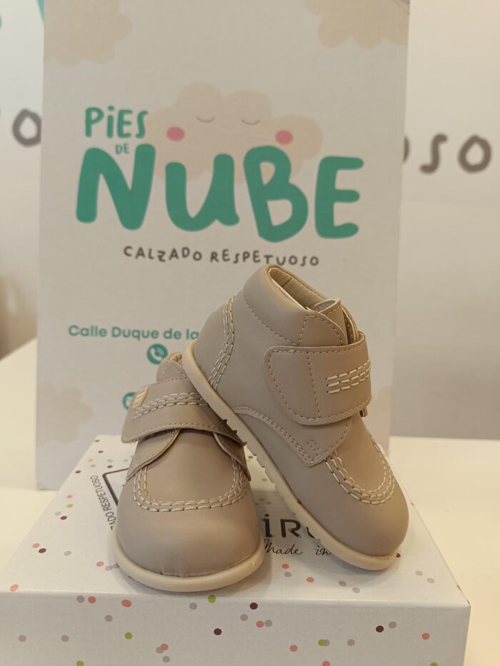 Bota Piruflex Respetuosa Marfil Primeros Pasos PF-167-1 - Imagen 3