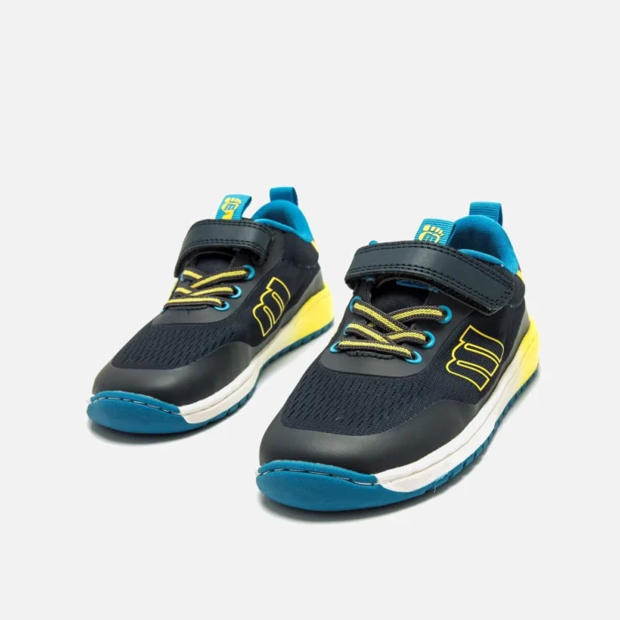 Deportivas Barefoot Mustang Free Azul/Amarillo Ref: 49045K-C58624 - Imagen 3