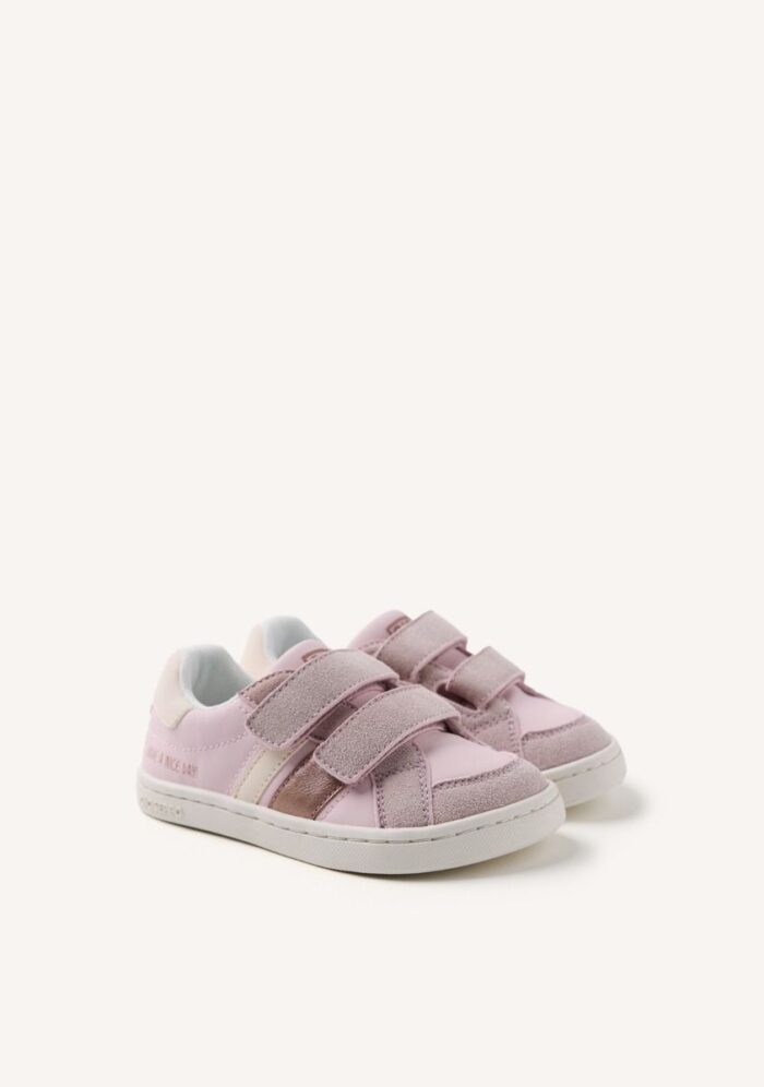 GIOSEPPO BAREFOOT - ZAPATILLAS PIEL BRILLO ECORSE REF: 76392-P1-ROSA - Imagen 2