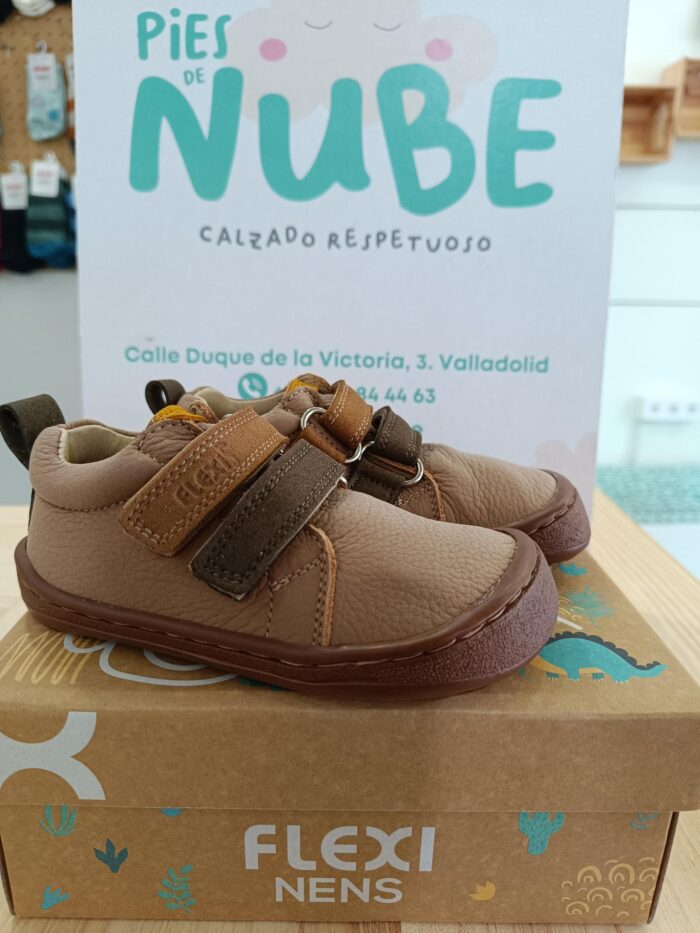 Botín Flexi Nens 9010-R Camel/Militar/Tierra - Imagen 3