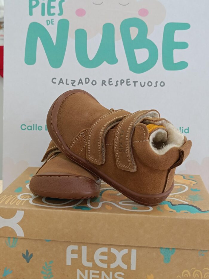 Bota Respetuosa FlexiNens modelo 9012-R F/Borr/Serraje Sahara - Imagen 2