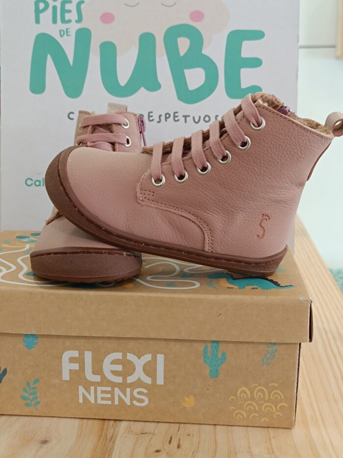 Botas militares barefoot Flexi Nens 9085-R F/Mer/Lav/Orion/Pink/Nude - Imagen 3