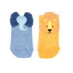 Attisocks Calcetines forma pie Elephant & Lion (2 pares) - calcetines antideslizantes