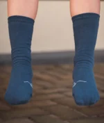 Calcetines Barefoot A Tres Hilos Marino - Imagen 2