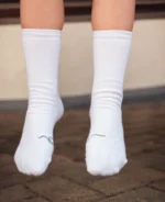 Calcetines Barefoot A Tres Hilos Blanco - Imagen 2