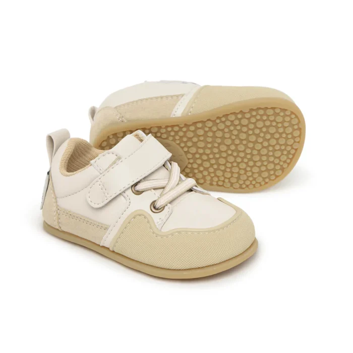 Deportiva Zapato Feroz Cheste Beige Piedra - Imagen 2