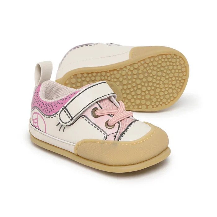 Deportiva Zapato Feroz Paterna Comic Rosa - Imagen 2
