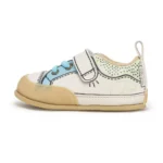 Deportiva Zapato Feroz Paterna Comic Azul/Verde