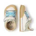 Deportiva Zapato Feroz Paterna Comic Azul/Verde - Imagen 3