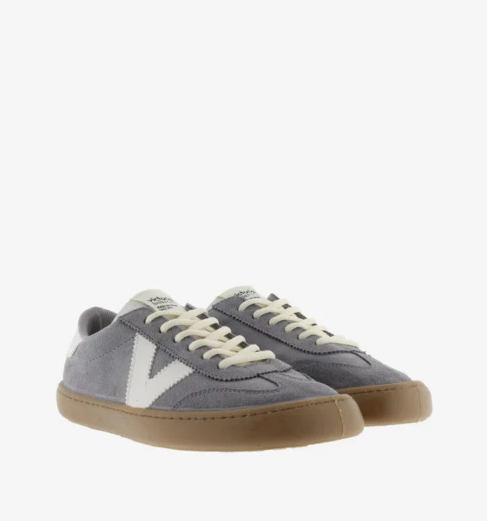 DEPORTIVA VICTORIA OLMO BAREFOOT SERRAJE & CONTRASTE GRIS - Imagen 2