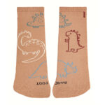 Cóndor Calcetines Cortos Barefoot Dinosaurios Beige