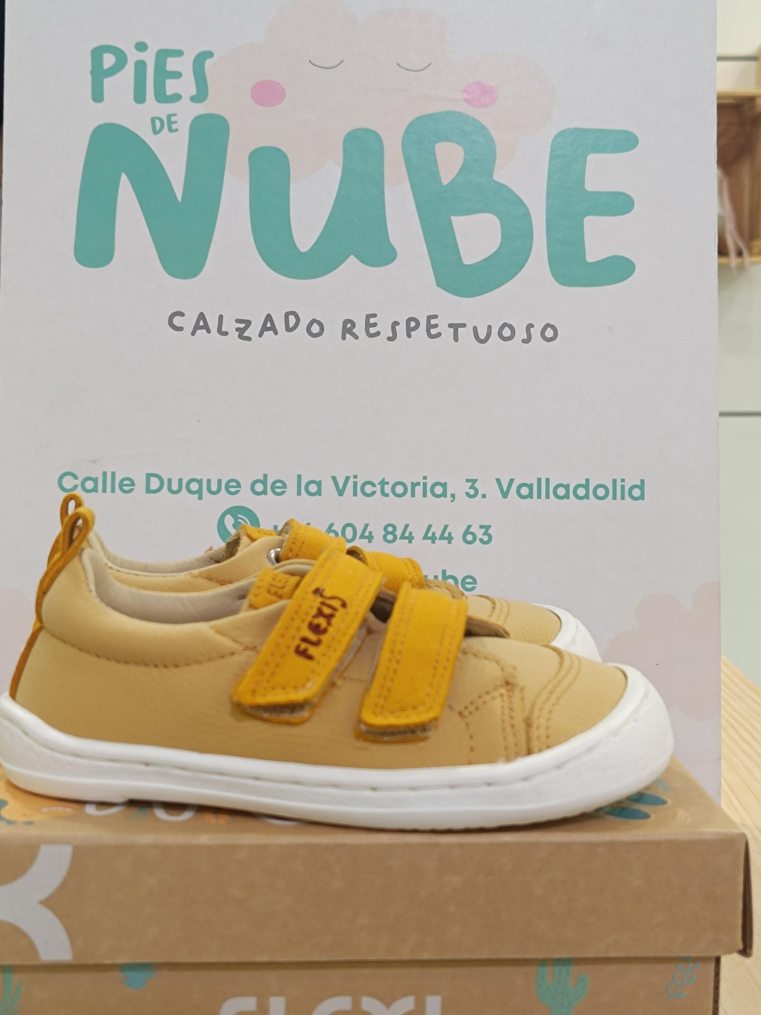 1000084500 Calzado respetuoso FlexiNens 9000-R LAVANDA/MICROFIBRA MOSTAZA - Imagen 1