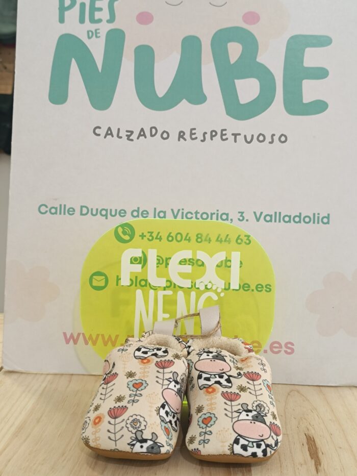 Zapatillas respetuosas casa 6200-T FLEXI NENS. SEAQUAL/NAPA LIVORBEIGE/ARCE - Imagen 2