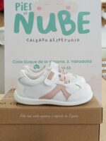 Deportivas Respetuosas ZapyFlex Modelo AL200377 Mandarina/Blanco/Face