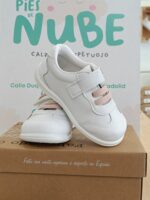 Deportivas Respetuosas ZapyFlex Modelo AL200377 Mandarina/Blanco/Face - Imagen 2