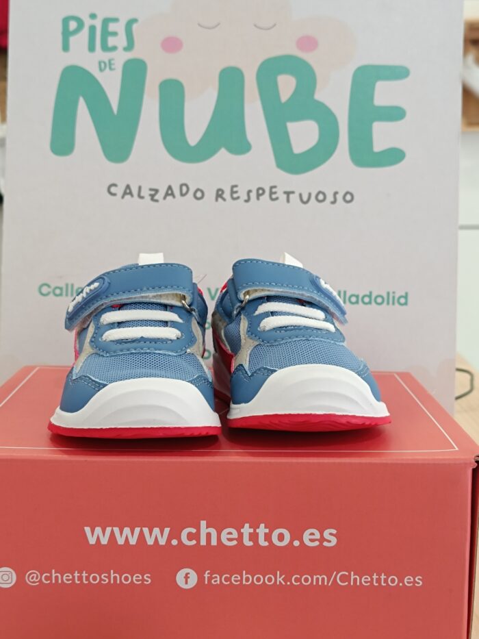 Deportivo Barefoot Textil Casual Baby Free Azul - Imagen 2