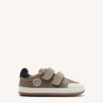 ZAPATILLAS BAREFOOT REJILLA PIEL RIPTON REF: 74754-P-TAUPE