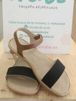 Sandalias Respetuosas CoqueFlex 1446 Suede-Micropelle Combinacion 4 - Imagen 2