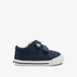 Zapatillas Bebé Barefoot Lona Azul Marino Conguitos