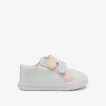 Zapatillas Barefoot Blancas Detalles Multicolor Conguitos