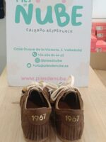 Zapatos Respetuosos Mustang Free Mia SERRAJE AFELPADO TAUPE Ref: 60018-C61054 - Imagen 2