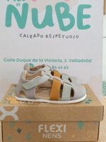 Sandalia barefoot Flexi Nens 260-H Mach/Andromeda Stone/Te/Mostaza
