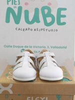 Sandalia barefoot Flexi Nens 260-H Match/Salvaje Blanco - Imagen 2