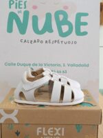 Sandalia barefoot Flexi Nens 260-H Match/Salvaje Blanco