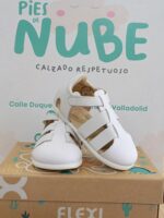 Sandalia barefoot Flexi Nens 260-H Match/Salvaje Blanco - Imagen 3