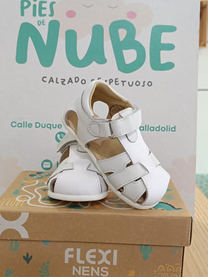Sandalia Flexi Nens 245-H MATCH SALVAJE BLANCO - Imagen 2