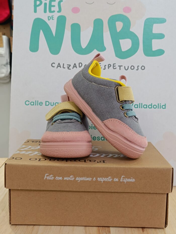 Deportivas lonas zapyFlex Miro/Grafito/Antic - Imagen 2