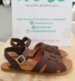Sandalia Barefoot Vivant Raiz Marrón