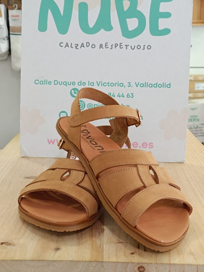 Sandalia Barefoot Vivant Raiz Cuero - Imagen 3