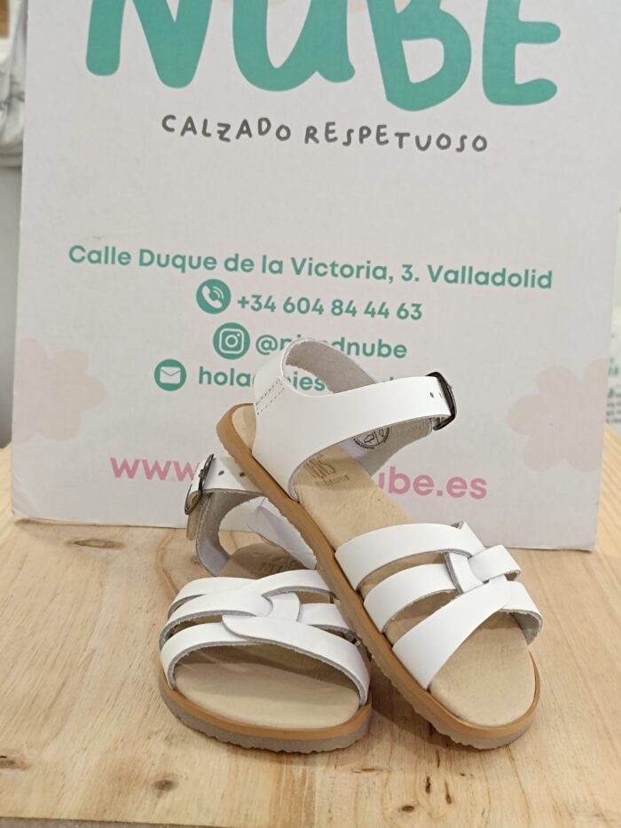 Sandalias Flexi Nens 5759 PR Box Blanco - Imagen 2