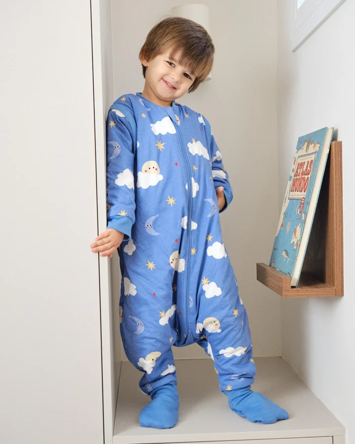 Pijama manta con mangas y calcetines antideslizantes - Good night - TOG 1 - Imagen 2