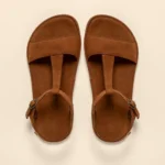Sandalias Barefoot El Naturalista NOBUCK LAVADO CUERO/SATYA - Imagen 2