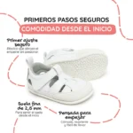 Sandalia Zapato Feroz Irta Feroz Blanco Multicolor - Imagen 3