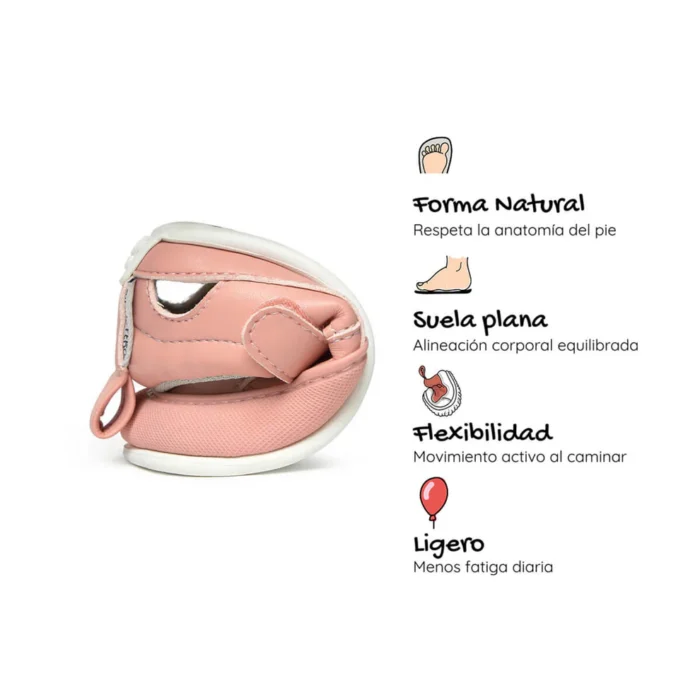 Sandalia Zapato Feroz Irta Feroz Rosa - Imagen 3