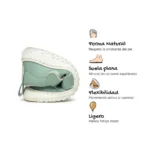 Sandalia Zapato Feroz Irta Rocker Mint - Imagen 3