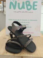 Sandalia Flexi Nens 5132-PR Bright/ Pearl/Carpone Plomo - Imagen 3
