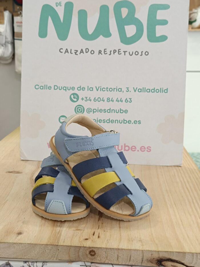 Sandalia Flexi Nens 70158-PR Match/Andromeda/ Nature Celeste/Azulina - Imagen 2