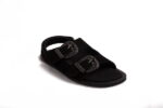 Sandalias Respetuosas CoqueFlex 1569 Cow Suede Negro