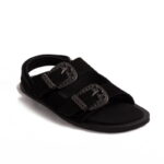 Sandalias Respetuosas CoqueFlex 1569 Cow Suede Negro