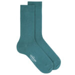 Calcetines adulto lisos de bambú PEACOCK