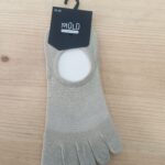 Calcetines perforados barefoot dedos Pinkie Gris