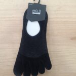 Calcetines barefoot dedos Pinkie Negro