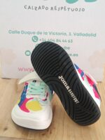 Zapatillas Running Viper Junior Barefoot 26 Junior Blanco Multicolor - Imagen 3