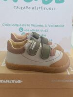 Deportivo barefoot piel lavableTitanitos L600 Calpe Kaki