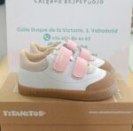 Deportivo barefoot piel lavableTitanitos L600 Calpe Rosa BB