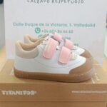 Deportivo barefoot piel lavableTitanitos L600 Calpe Rosa BB